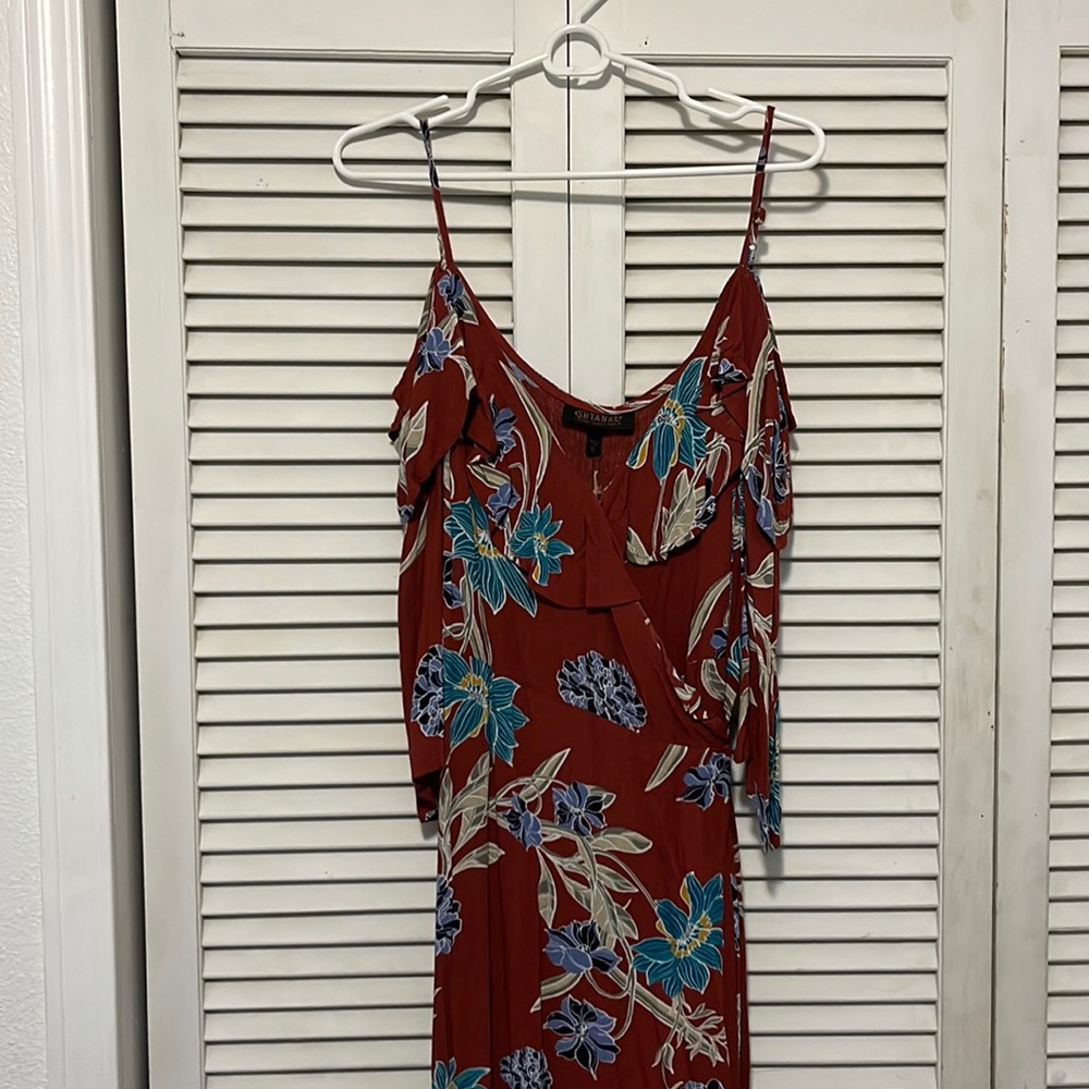 Shyanne floral wrap dress